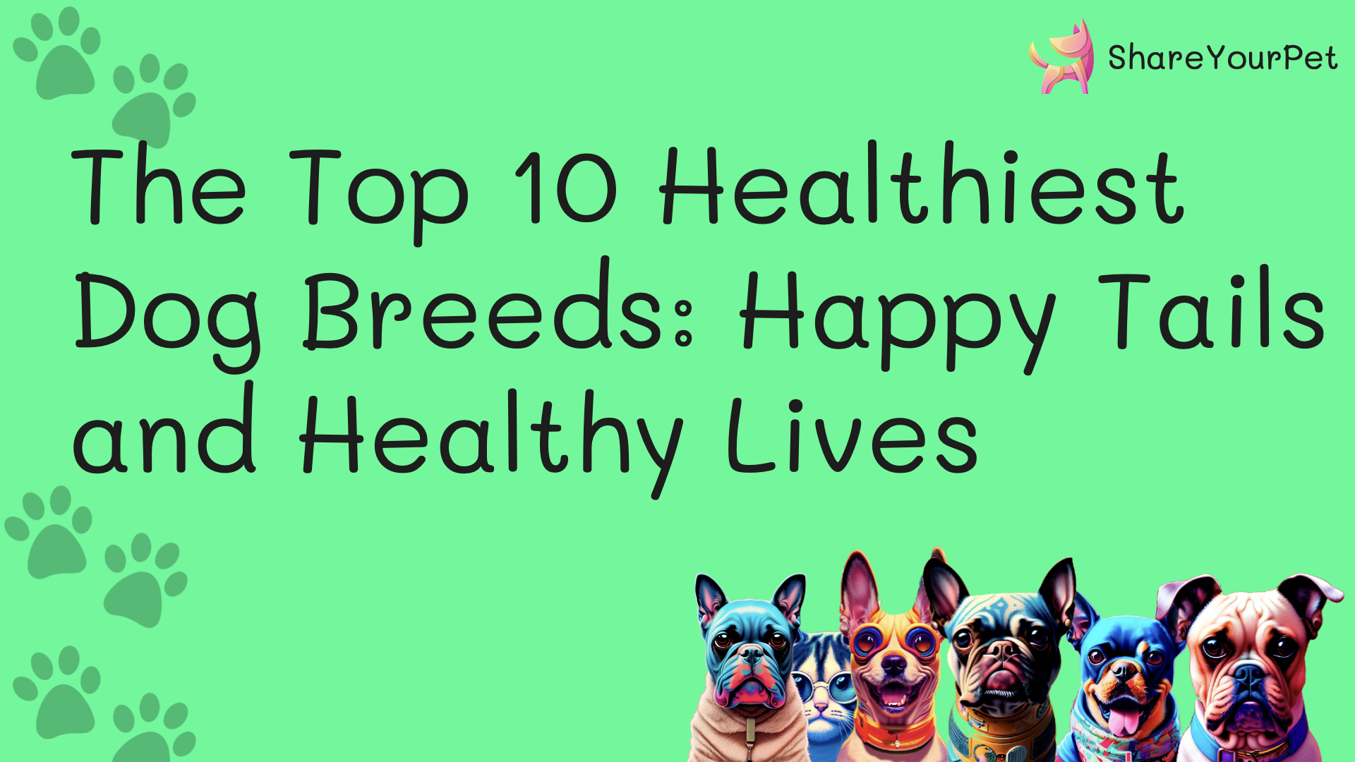 which are the healthiest dog breeds