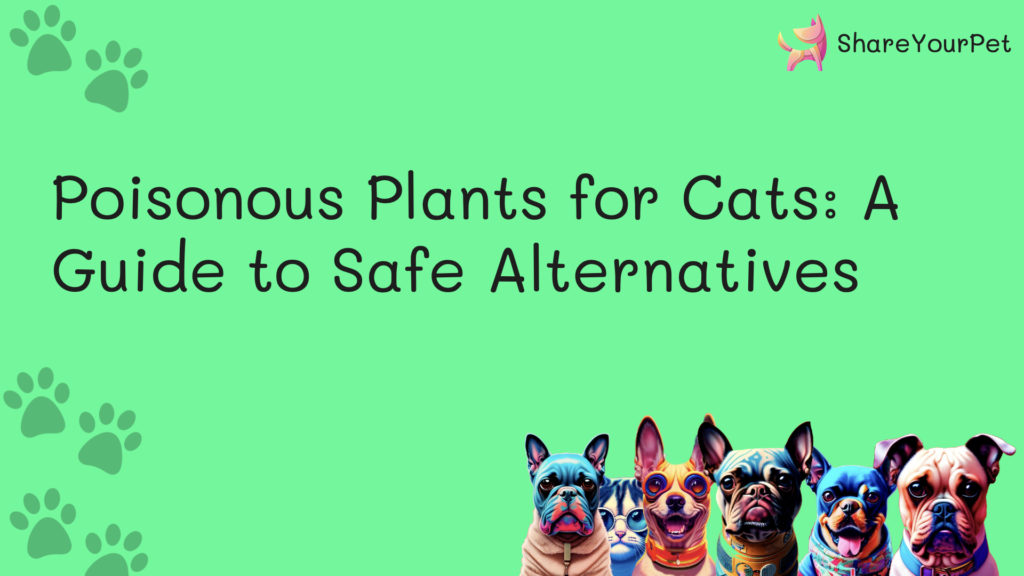 poisonous plants for cats a guide to safe alternatives